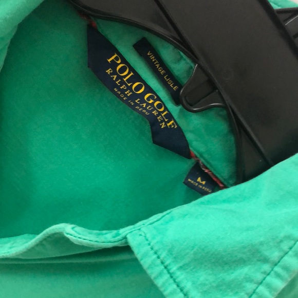 Like New Polo Golf Mens green polo shirt - medium - Picture 2 of 3